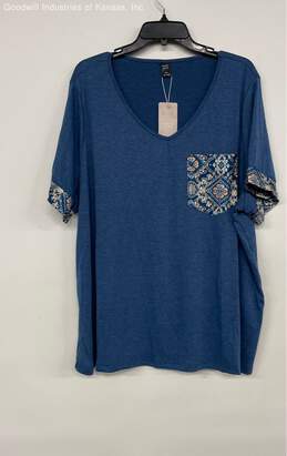 Emery Rose Blue T-shirt - Size 5XL