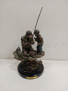 Big Sky Carvers Generations Bronze Fisherman Statue