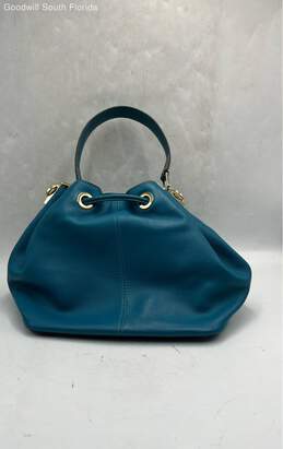 Paul Costelloe Womens Blue Drawstring Style Handbag alternative image