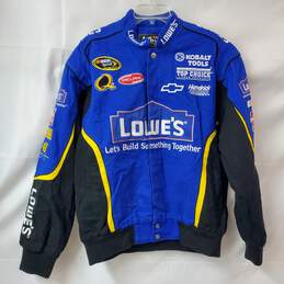 NASCAR Chase Authentics Drivers Line Lowe's Jimmie Johnson Jacket Men's L