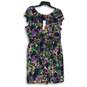 NWT Womens Multicolor Floral Scoop Neck Sleeveless Short Mini Dress Size XL image number 1