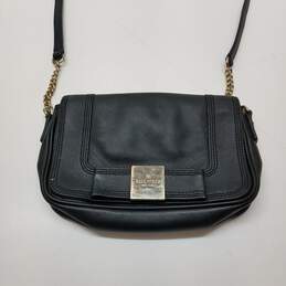 Kate Spade Black Leather Little Kaelin Crossbody Bag