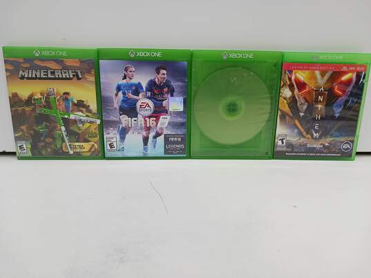 Bundle of 4 Assorted Xbox One Games image number 1