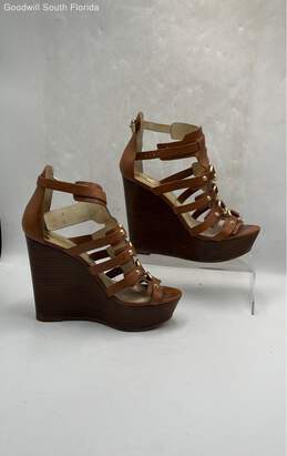 Michael Kors Womens Brown High Shoes Size 7.5M alternative image