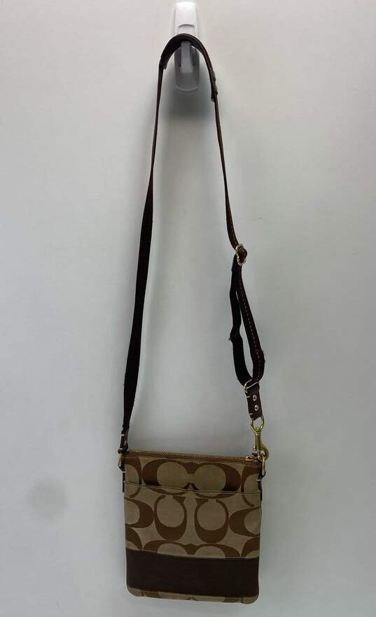 Coach Beige Crossbody Bag image number 2