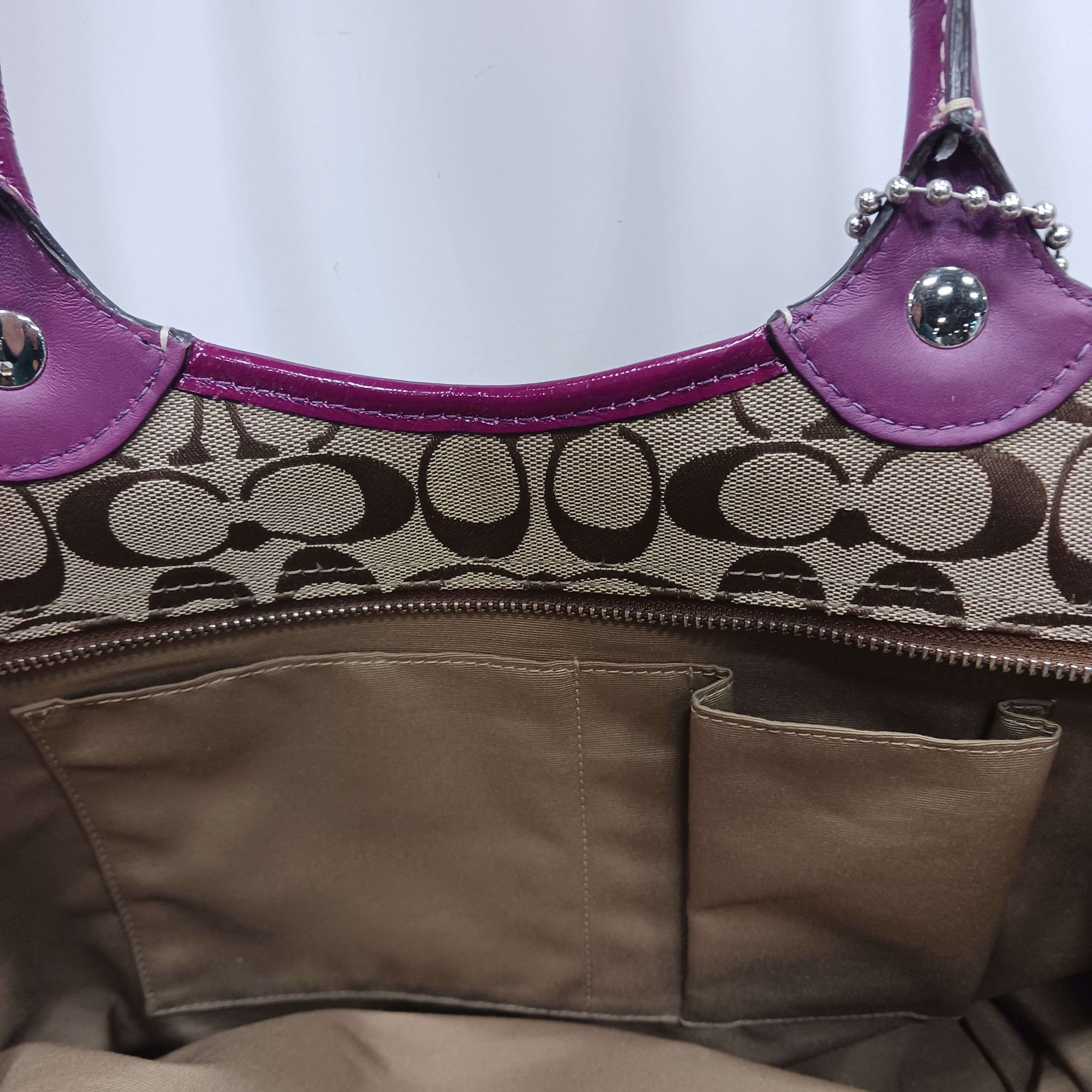 Womens Coach purple Small Denim Clutch Bag | Harrods # {CountryCode}