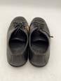 NWT Born Off Black Leather Low Top Shoes Men Size 12 image number 4