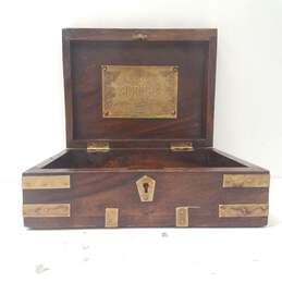Gurkha  125 Years Anniversary Edition Cigar Wood/Metal  Box