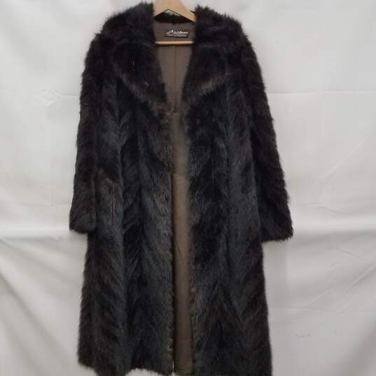 Youla Mitsakou Vintage Beaver Fur Coat image number 1