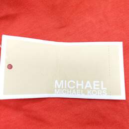 Michael Kors Women Red Short Sleeve Top XL NWT alternative image