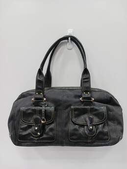 Liz Claiborne Black Leather Handbag