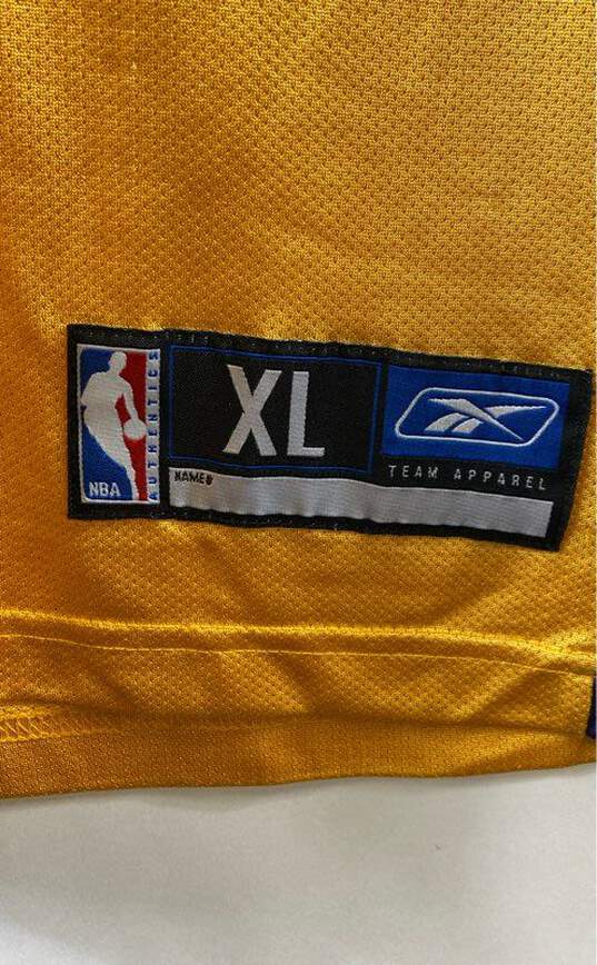 Lakers Yellow Jersey 8 Kobo Bryant - Size X Large image number 5