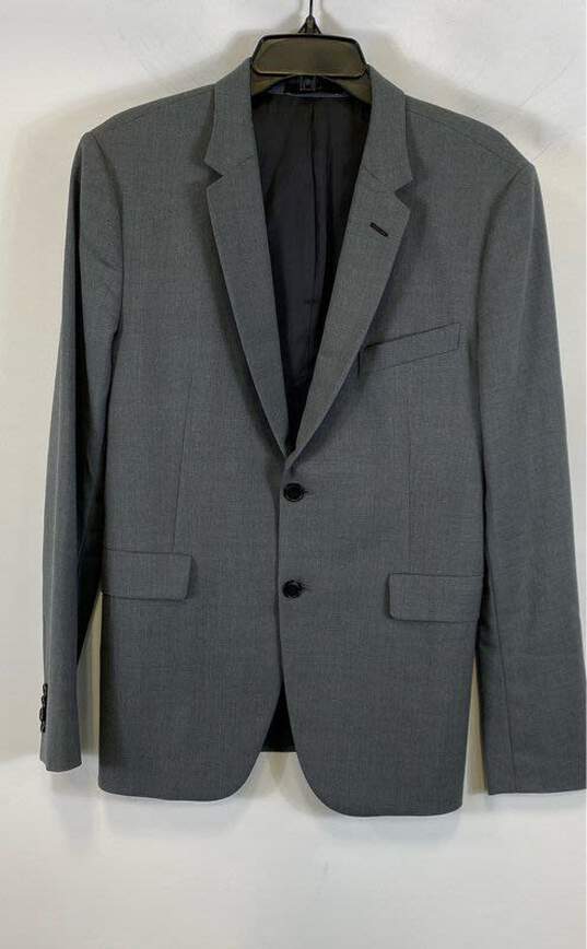 Paul Smith Mens Gray Kensington Fit Single Breasted Wool Suit Jacket Size 38 image number 1
