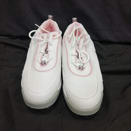 Foot Joy White w/Pink Trim Golf Shoes Women's Size 9M alternative image