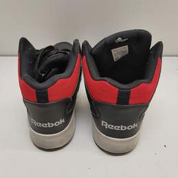 Reebok Royal BB 4500 HI 2 Black/White/Red Men's Athletic Shoes Size 8 alternative image