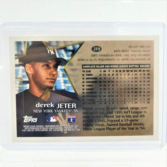 1996 HOF Derek Jeter Future Star NY Yankees image number 3
