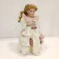 Vintage Victorian Themed Porcelain Doll w/Stand image number 1