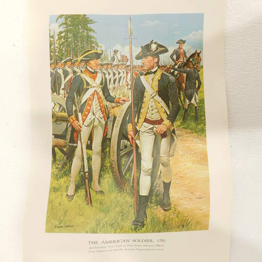 Vintage Set No. 1 The American Soldier 10 Art Prints image number 4