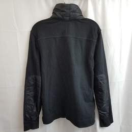Lululemon Athletica Men's Size L Black Fleece Jacket With Padded Collar alternative image