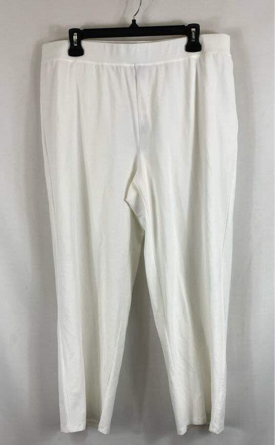 Eileen Fisher White Pants - Size X Large image number 1