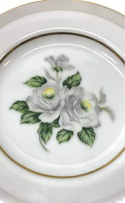 Vintage Maruichi Fine China Bread Plates and Bowles Rose Pattern 11 Pc Set alternative image
