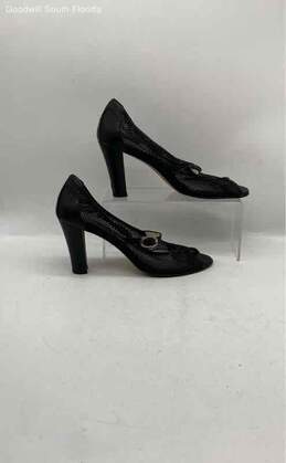 Taryn Rose Womens Black Mesh Heels Size EUR 40 alternative image