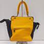 Michael Kors Yellow/Black Leather Tote Bag image number 3