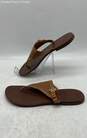 Tory Burch Womens Brown Sandals Size 7 M image number 1