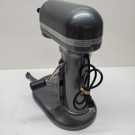Dark Grey KitchenAid Professional 600 Stand Mixer Bowl Lift 6QT 575 W Whisk image number 7