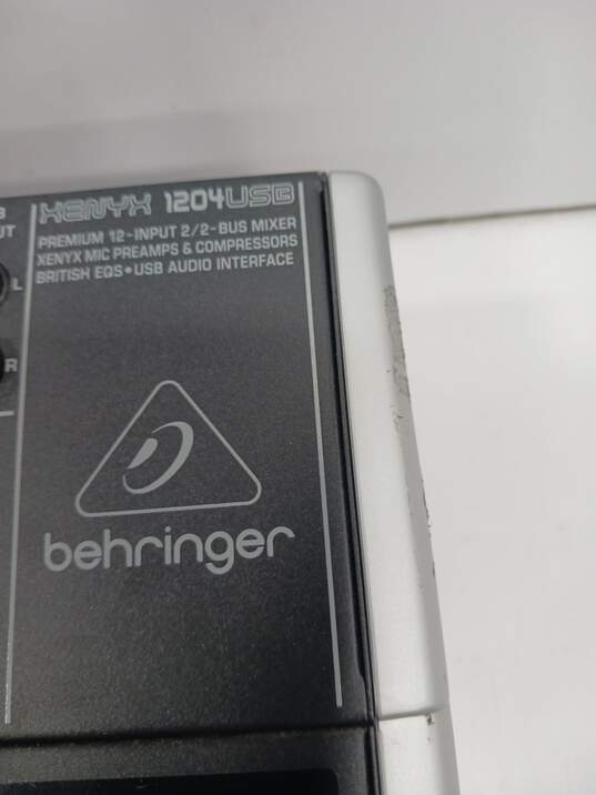 Behringer Xenyx 1204 USB Audio Mixer image number 2