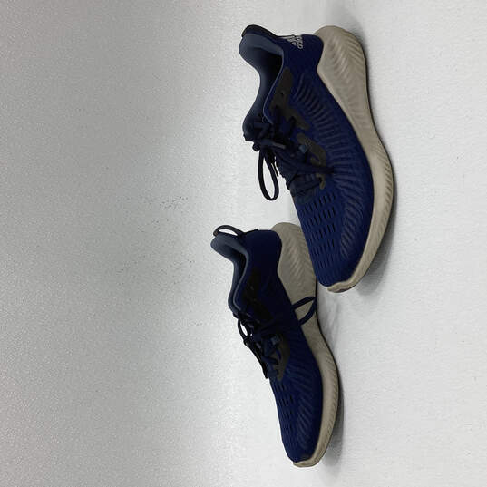 Mens Alphabounce Plus EF1224 Blue Low Top Lace-Up Running Shoes Size 10.5 image number 3
