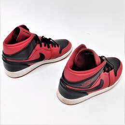 Jordan 1 Mid Reverse Bred 2021 Men's Shoes Size 10 alternative image