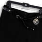 NWT Womens Black Belted Tummy Control Slimming Sensation Capri Pants Sz 12P image number 3