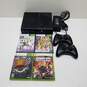 Xbox 360 E 250GB Console w/ 4 Games and 2 Controllers Bundle image number 1