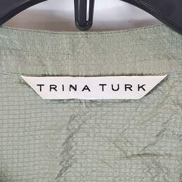 Trina Turk Women Green Blouse Sz NA alternative image