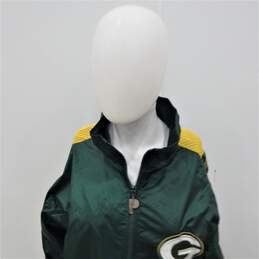 Vintage Green Bay Packers Pro Player Windbreaker Jacket Size Men's Large alternative image
