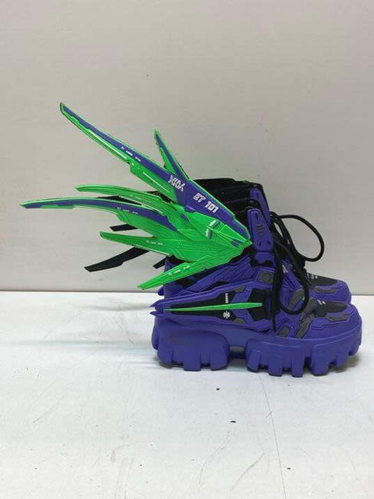 AW Anthony Wang SOURSOP-04 Purple Robotics Sneakers Women's Size 7 M image number 1