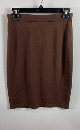 St. John Collection Brown Skirt - Size 2