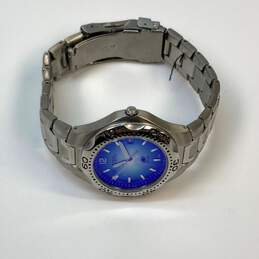 Designer Fossil Blue AM-3475 Chain Strap Round Analog Dial Quartz Wristwatch alternative image