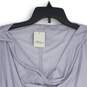 NWT We The Free Womens Lavender Cowl Neck Short Sleeve Pullover T-Shirt Size XS image number 3