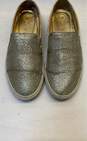 Michael Kors Gold Glitter Slip-On Casual Shoe Women 8 image number 2