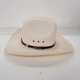 Rocha Hats El Sombrero Men's Straw Western Cowboy Hat Size 7-1/4