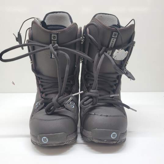 Burton Freestyle Brown/Light Blue Snowboarding Boots Women's 8 image number 3