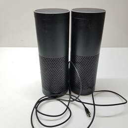 Lot of Two Amazon Echo 1st Generation Smart Speakers alternative image