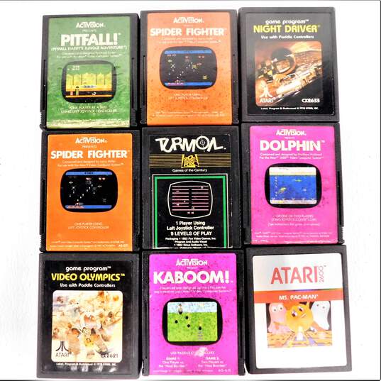 Atari 2600 Video Game Lot of 30 Loose image number 3