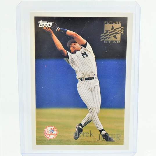 1996 HOF Derek Jeter Future Star NY Yankees image number 1