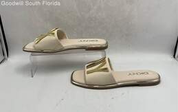 DKNY Womens White Shoes Size 5M