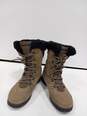Kamik Waterproof Brown And Black Snow Boots Size 8 image number 1