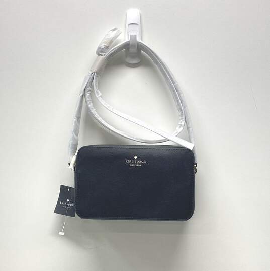 Kate Spade Sienna Leather Crossbody Black image number 1