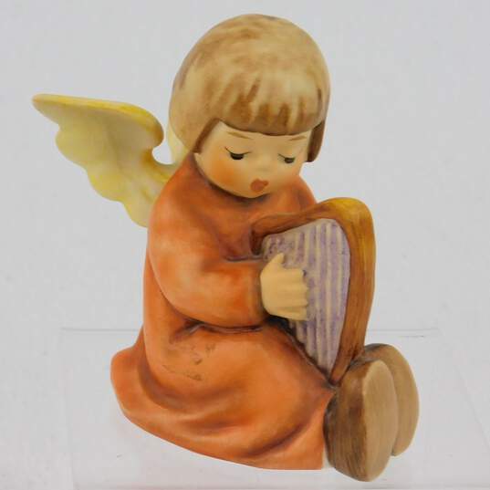 VTG Goebel Hummel Angel Figurines Candle Holders Musical Instrument Players image number 5